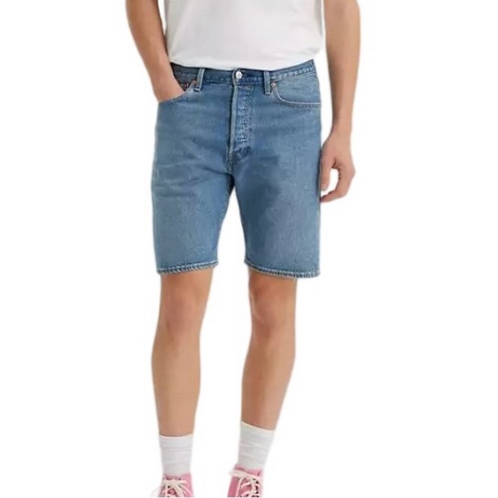 LEVIS 501®ORIGINAL SHORTS ΒΕΡΜΟΥΔΑ ΑΝΔΡΙΚΗ BLUΕ DENIM