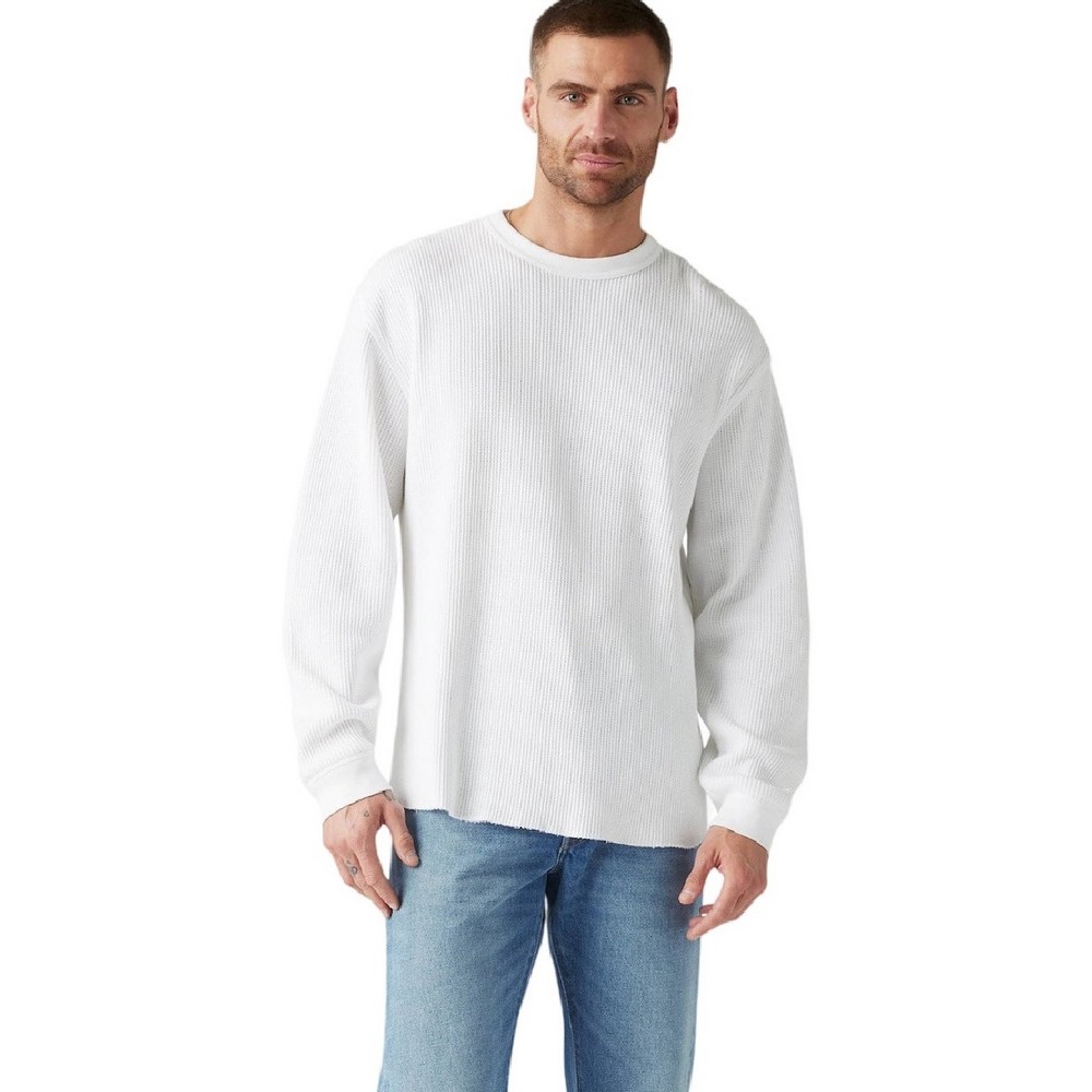 LEVIS® LS RLX THERMAL TEE ΜΠΛΟΥΖΑ ΑΝΔΡΙΚΗ OFF WHITE