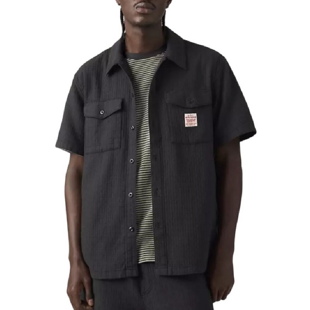 LEVIS WORKER WW ΠΟΥΚΑΜΙΣΟ ΑΝΔΡΙΚΟ BLACK