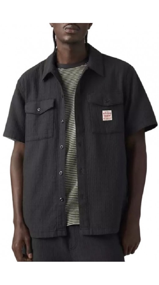 LEVIS WORKER WW ΠΟΥΚΑΜΙΣΟ ΑΝΔΡΙΚΟ BLACK