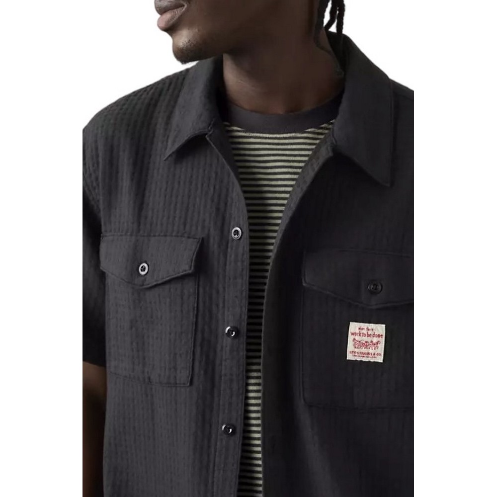 LEVIS WORKER WW ΠΟΥΚΑΜΙΣΟ ΑΝΔΡΙΚΟ BLACK