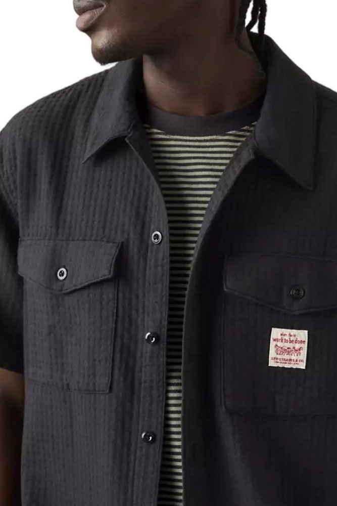 LEVIS WORKER WW ΠΟΥΚΑΜΙΣΟ ΑΝΔΡΙΚΟ BLACK