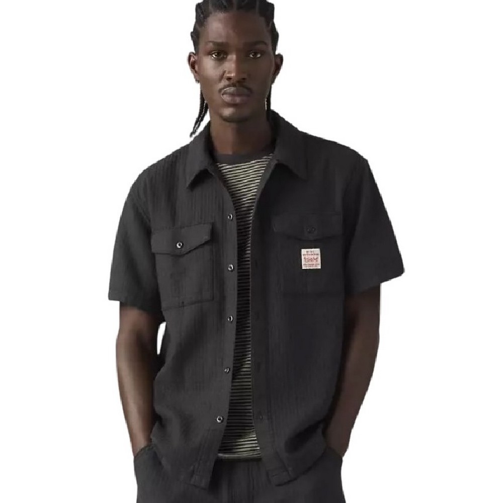 LEVIS WORKER WW ΠΟΥΚΑΜΙΣΟ ΑΝΔΡΙΚΟ BLACK
