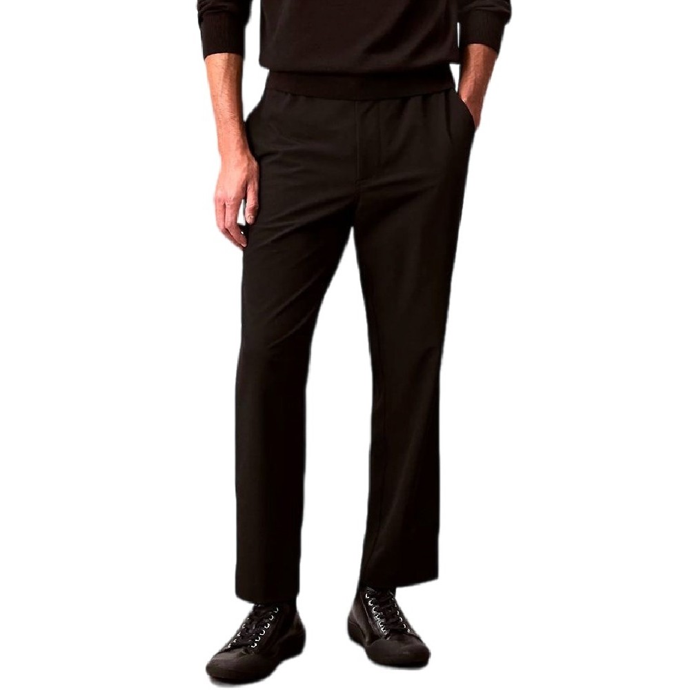 CALVIN KLEIN CLASSIC TECH ELASTIC JOGGER PANT ΠΑΝΤΕΛΟΝΙ ΑΝΔΡΙΚΟ BLACK