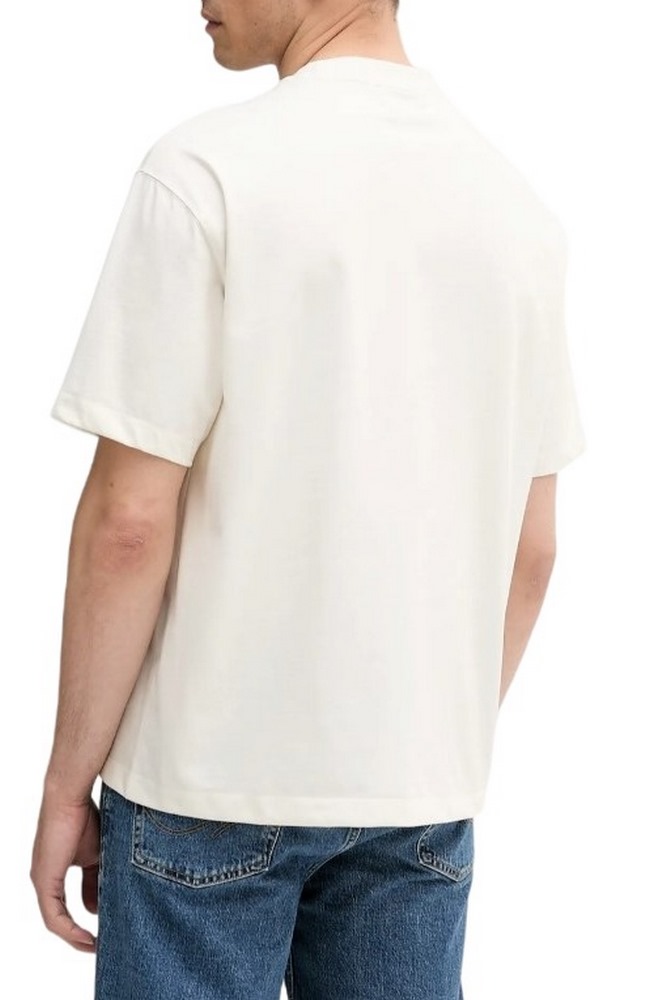 CALVIN KLEIN JEANS CNTR CHN STTCH 16 T-SHIRT ΜΠΛΟΥΖΑ ΑΝΔΡΙΚΗ OFF WHITE