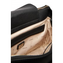 GUESS CALEBRA HOBO STATUS SATCHEL ΤΣΑΝΤΑ ΓΥΝΑΙΚΕΙΑ BLACK