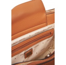 GUESS CALEBRA HOBO STATUS SATCHEL ΤΣΑΝΤΑ ΓΥΝΑΙΚΕΙΑ COGNAC