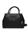 GUESS CALEBRA HOBO STATUS SATCHEL ΤΣΑΝΤΑ ΓΥΝΑΙΚΕΙΑ BLACK