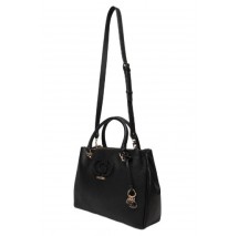 GUESS CALEBRA HOBO STATUS SATCHEL ΤΣΑΝΤΑ ΓΥΝΑΙΚΕΙΑ BLACK