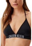 CALVIN KLEIN JEANS TRIANGLE-RP ΜΑΓΙΟ ΓΥΝΑΙΚΕΙΟ BLACK