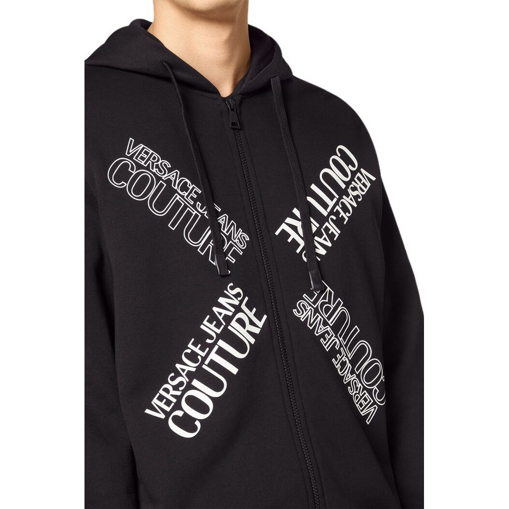 VERSACE JEANS COUTURE ΖΑΚΕΤΑ ΦΟΥΤΕΡ ΑΝΔΡΙΚΗ BLACK