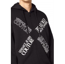VERSACE JEANS COUTURE ΖΑΚΕΤΑ ΦΟΥΤΕΡ ΑΝΔΡΙΚΗ BLACK