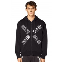 VERSACE JEANS COUTURE ΖΑΚΕΤΑ ΦΟΥΤΕΡ ΑΝΔΡΙΚΗ BLACK