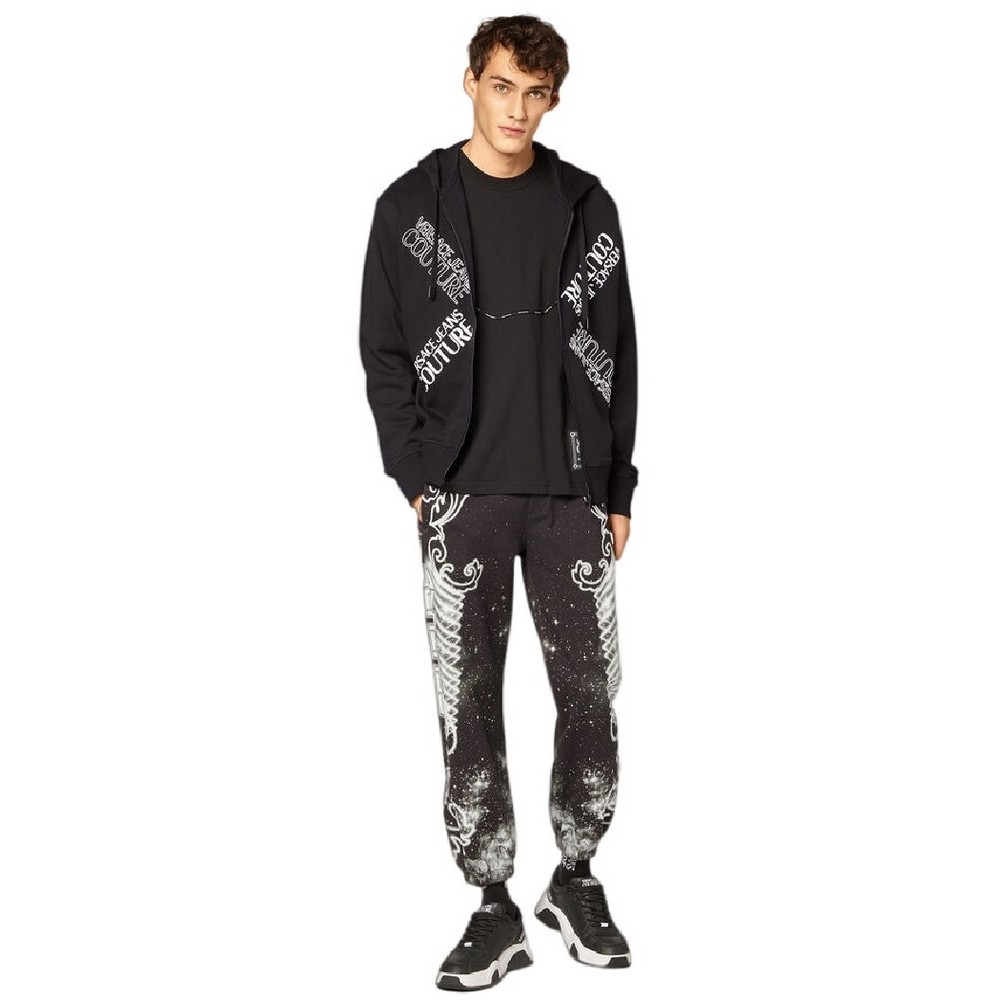 VERSACE JEANS COUTURE ΖΑΚΕΤΑ ΦΟΥΤΕΡ ΑΝΔΡΙΚΗ BLACK