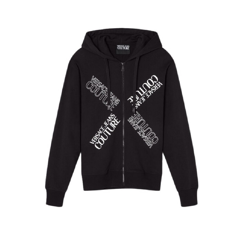 VERSACE JEANS COUTURE ΖΑΚΕΤΑ ΦΟΥΤΕΡ ΑΝΔΡΙΚΗ BLACK