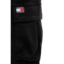 TOMMY JEANS TJM OTIS COTTON CANVAS CARGO ΠΑΝΤΕΛΟΝΙ ΑΝΔΡΙΚΟ BLACK