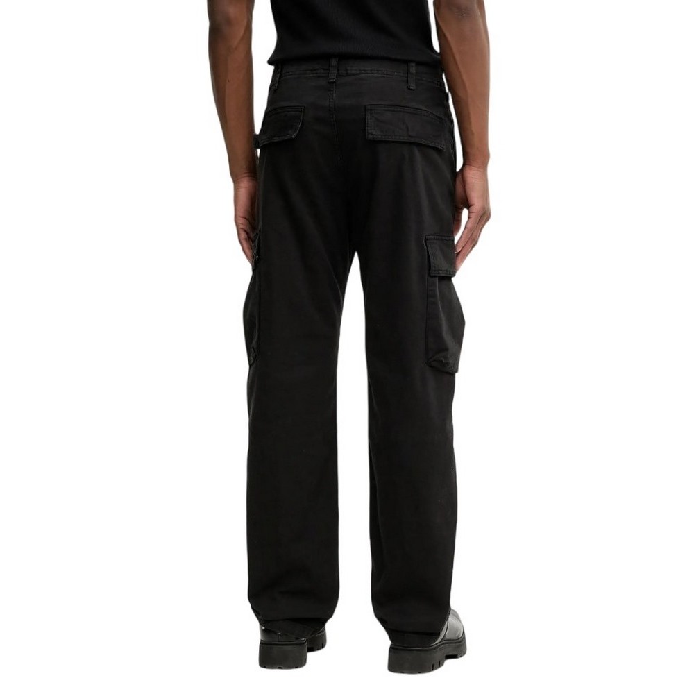 TOMMY JEANS TJM OTIS COTTON CANVAS CARGO ΠΑΝΤΕΛΟΝΙ ΑΝΔΡΙΚΟ BLACK
