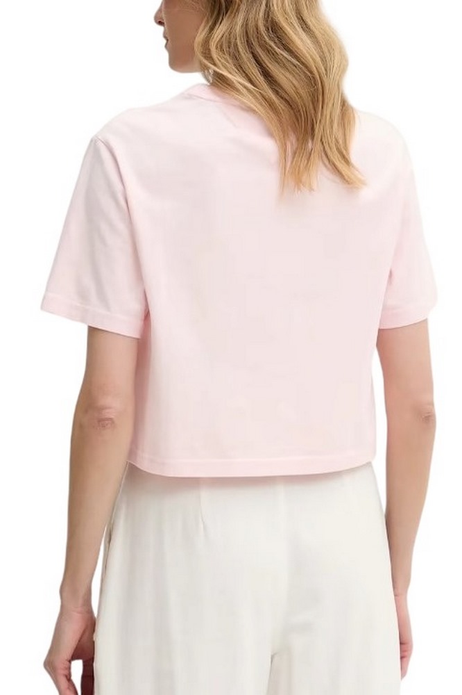 TOMMY JEANS  RLX SH TONAL CREST TEE T-SHIRT ΜΠΛΟΥΖΑ ΓΥΝΑΙΚΕΙΑ PINK