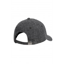 TOMMY HILFIGER CHECK 6 PANEL MELTON CAP ΚΑΠΕΛΟ ΑΝΔΡΙΚΟ GREY