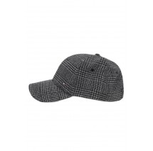 TOMMY HILFIGER CHECK 6 PANEL MELTON CAP ΚΑΠΕΛΟ ΑΝΔΡΙΚΟ GREY