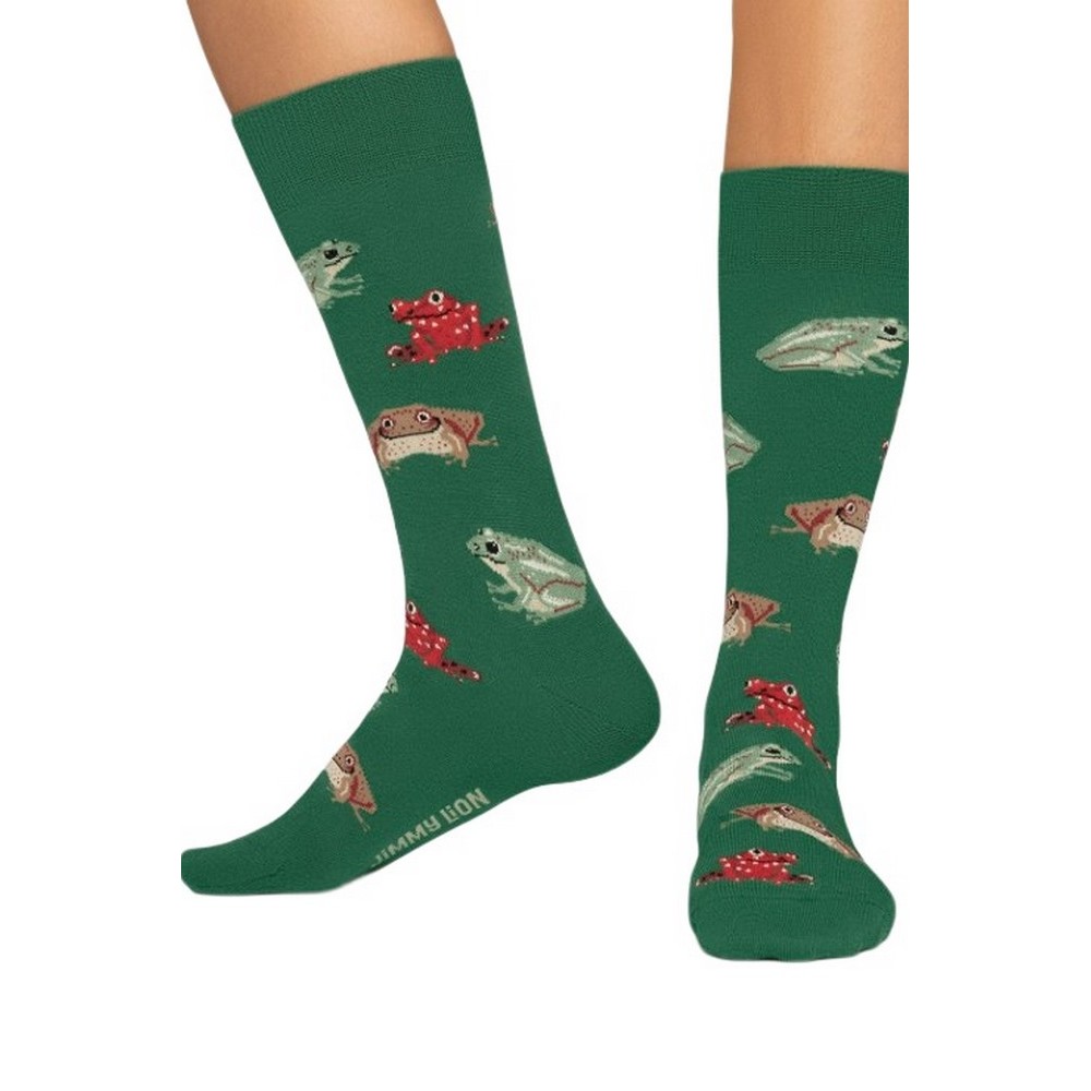 JIMMY LION FROGS SOCKS UNISEX ΚΑΛΤΣΕΣ GREEN
