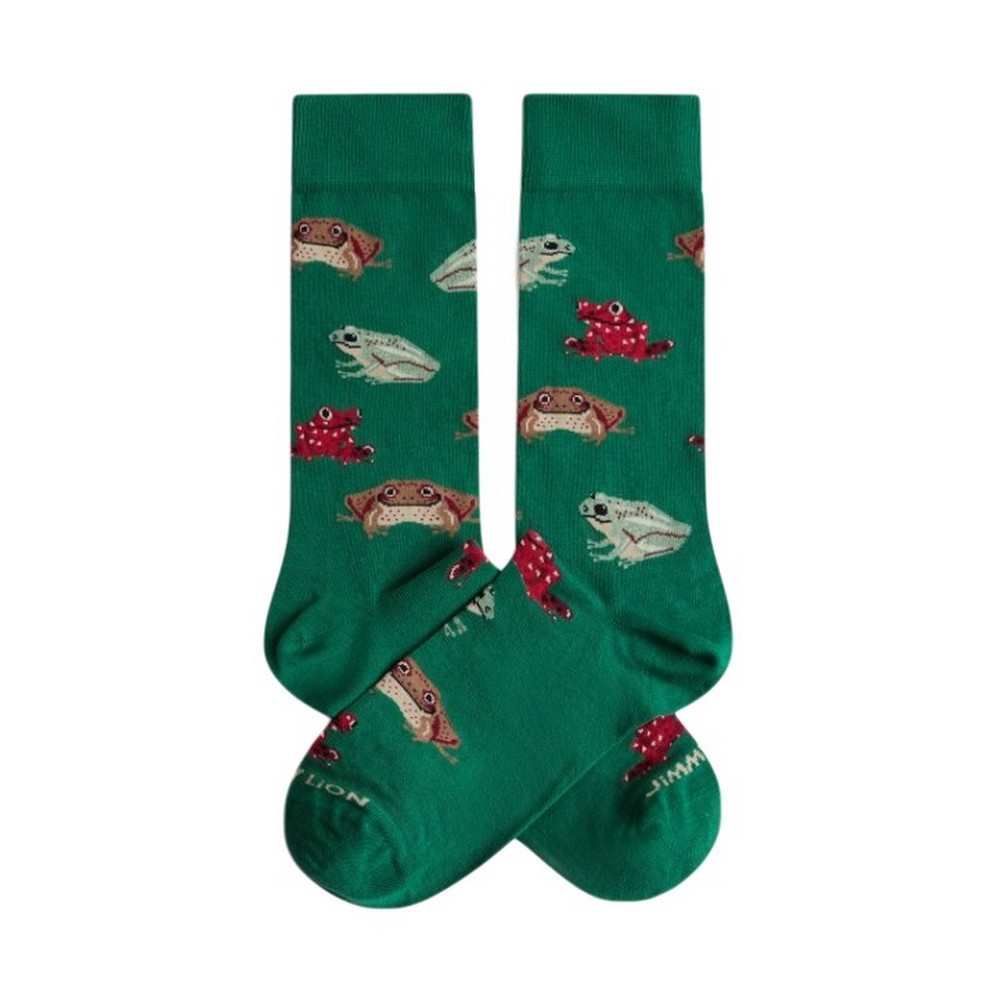 JIMMY LION FROGS SOCKS UNISEX ΚΑΛΤΣΕΣ GREEN