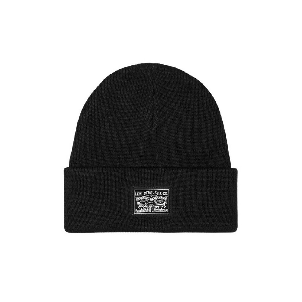 LEVIS® BACKPATCH BEANIE ΣΚΟΥΦΟΣ ΑΝΔΡΙΚΟΣ BLACK