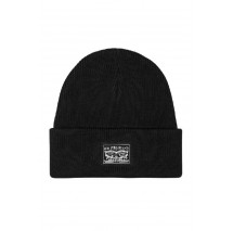 LEVIS® BACKPATCH BEANIE ΣΚΟΥΦΟΣ ΑΝΔΡΙΚΟΣ BLACK