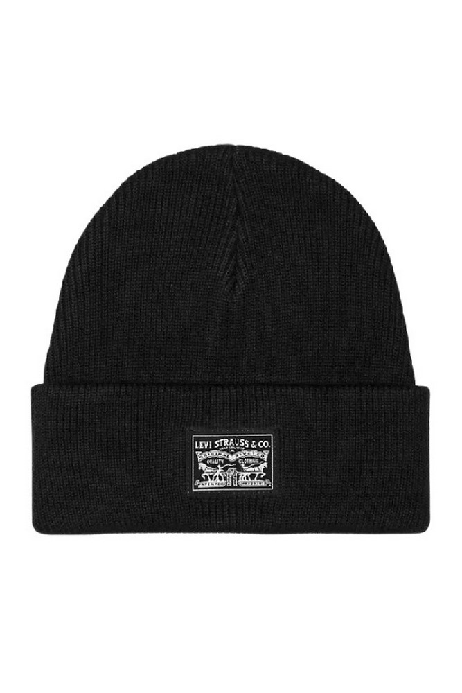 LEVIS® BACKPATCH BEANIE ΣΚΟΥΦΟΣ ΑΝΔΡΙΚΟΣ BLACK