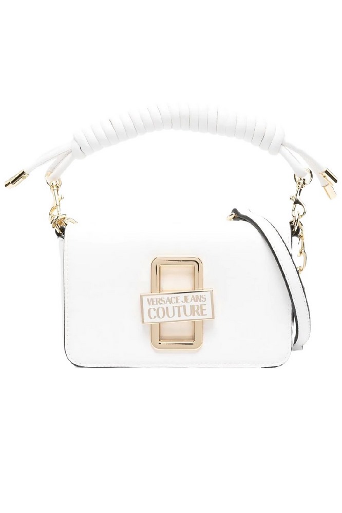 VERSACE JEANS COUTURE RANGE R - LOGO TWIST ΤΣΑΝΤΑ  ΓΥΝΑΙΚΕΙΑ WHITE