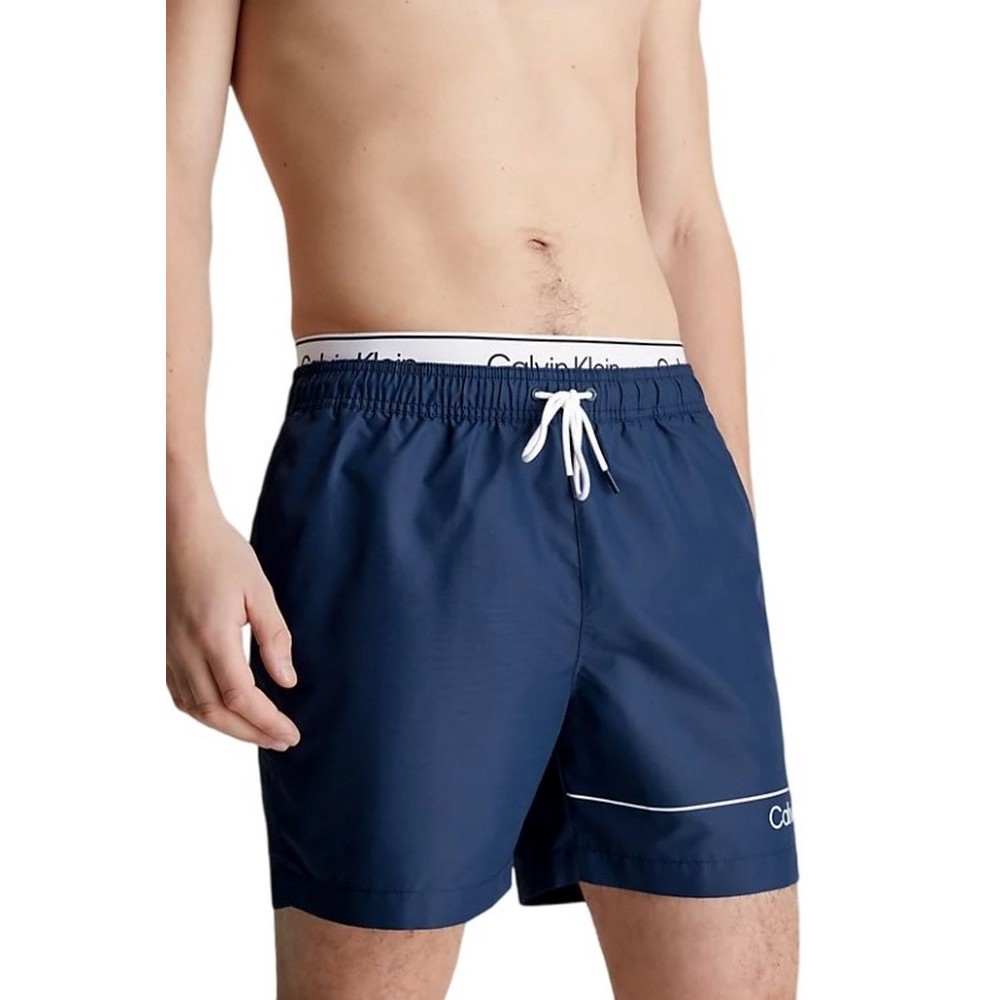 CALVIN KLEIN MEDIUM DOUBLE WB ΜΑΓΙΟ ΑΝΔΡΙΚΟ NAVY