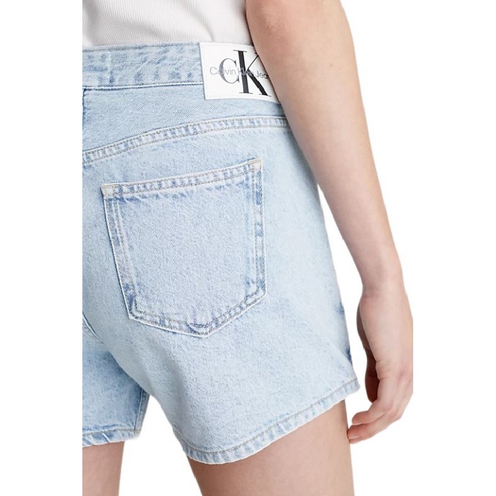 CALVIN KLEIN JEANS WRAP SKORT ΣΟΡΤΣ ΓΥΝΑΙΚΕΙΟ LIGHT DENIM