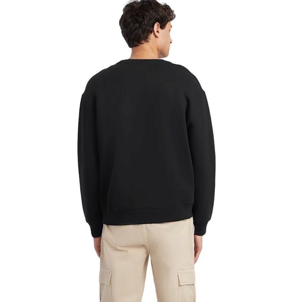 GUESS JEANS CN REG AMERICAN ΦΟΥΤΕΡ ΜΠΛΟΥΖΑ ΑΝΔΡΙΚΟ BLACK
