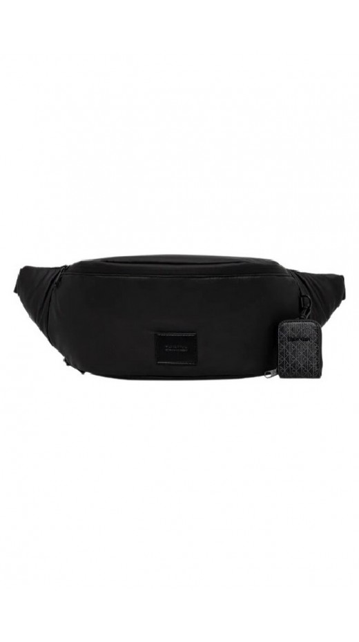 CALVIN KLEIN PUFFER UTILITY WAISTBAG ΤΣΑΝΤΑ ΑΝΔΡΙΚΗ BLACK