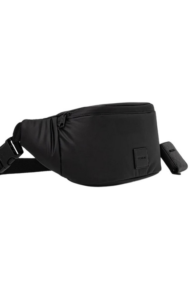 CALVIN KLEIN PUFFER UTILITY WAISTBAG ΤΣΑΝΤΑ ΑΝΔΡΙΚΗ BLACK