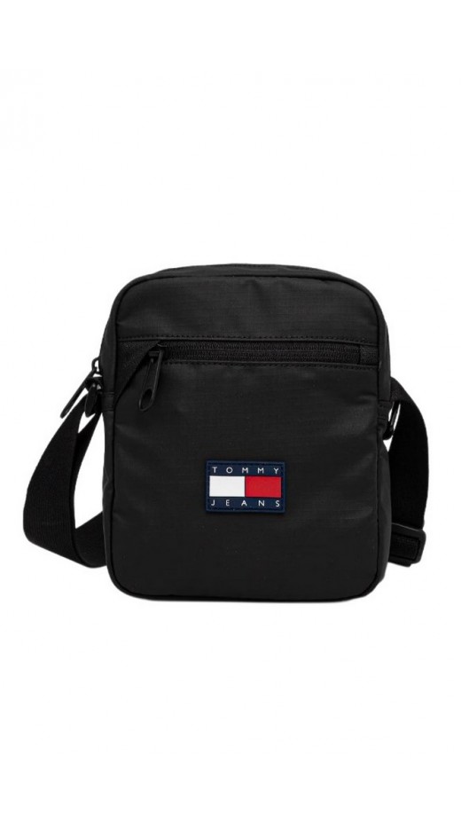 TOMMY JEANS DAILY TECH REPORTER ΤΣΑΝΤΑ ΑΝΔΡΙΚΗ BLACK
