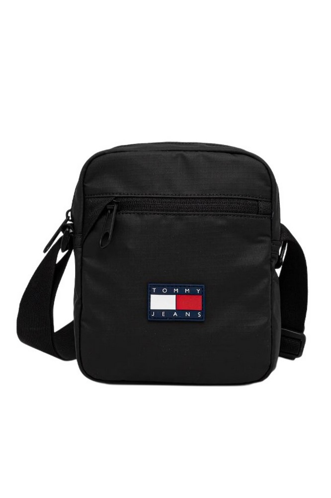 TOMMY JEANS DAILY TECH REPORTER ΤΣΑΝΤΑ ΑΝΔΡΙΚΗ BLACK
