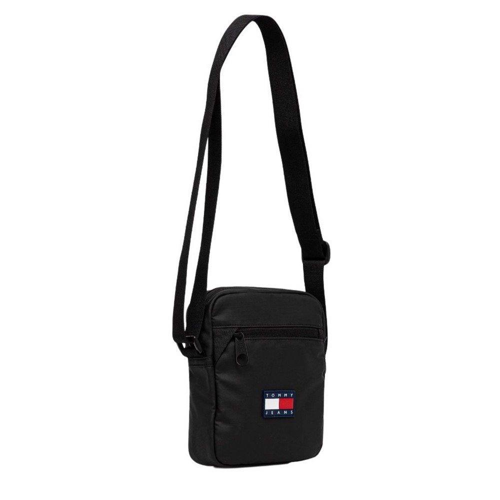 TOMMY JEANS DAILY TECH REPORTER ΤΣΑΝΤΑ ΑΝΔΡΙΚΗ BLACK