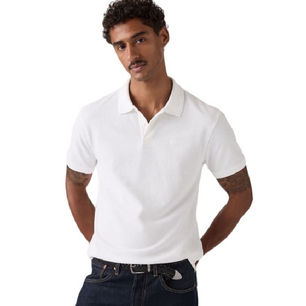 LEVIS ORIGINAL POLO T-SHIRT ΜΠΛΟΥΖΑ ΑΝΔΡΙΚΗ WHITE