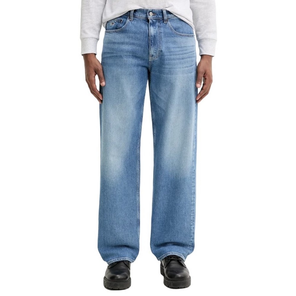 TOMMY JEANS JAIMIE LOOSE STR BI0134 ΠΑΝΤΕΛΟΝΙ ΑΝΔΡΙΚΟ BLUΕ DENIM