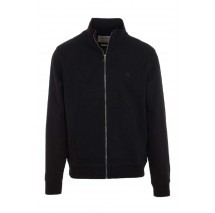 GUESS AL HIGH NECK FULLZIP SWEATSH ΜΠΛΟΥΖΑ ΦΟΥΤΕΡ ΑΝΔΡΙΚΟ BLACK