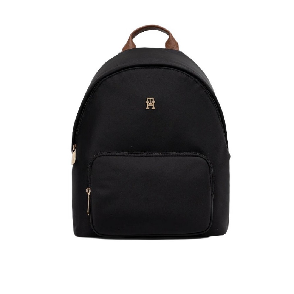 TOMMY HILFIGER POPETTE DOME BACKPACK ΤΣΑΝΤΑ ΓΥΝΑΙΚΕΙΑ BLACK