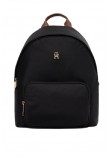 TOMMY HILFIGER POPETTE DOME BACKPACK ΤΣΑΝΤΑ ΓΥΝΑΙΚΕΙΑ BLACK