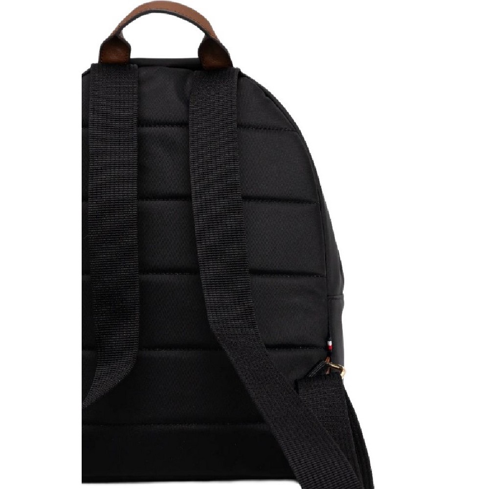 TOMMY HILFIGER POPETTE DOME BACKPACK ΤΣΑΝΤΑ ΓΥΝΑΙΚΕΙΑ BLACK