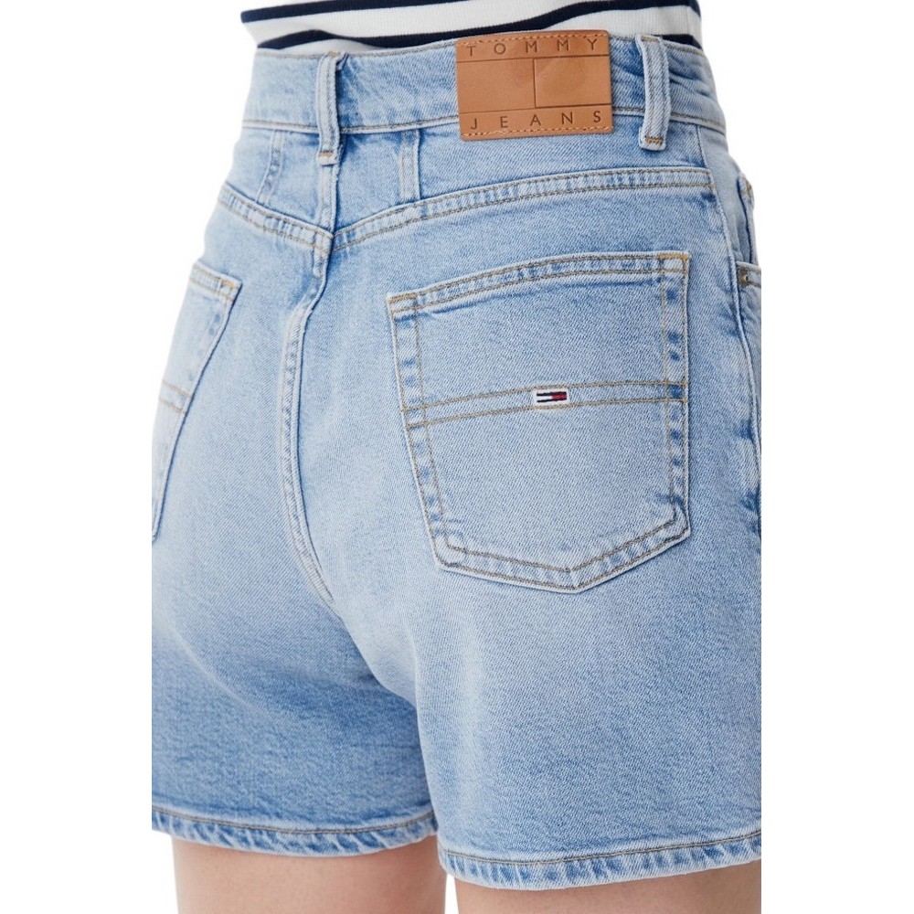 TOMMY JEANS MOM SHORT BI0112 ΣΟΡΤΣ ΓΥΝΑΙΚΕΙΟ DENIM LIGHT