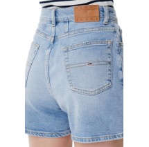 TOMMY JEANS MOM SHORT BI0112 ΣΟΡΤΣ ΓΥΝΑΙΚΕΙΟ DENIM LIGHT