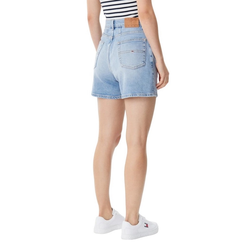 TOMMY JEANS MOM SHORT BI0112 ΣΟΡΤΣ ΓΥΝΑΙΚΕΙΟ DENIM LIGHT