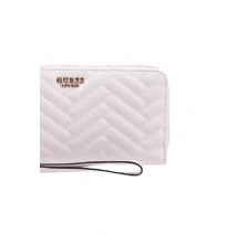 GUESS ANNING SLG LARGE ZIP AROUND ΠΟΡΤΟΦΟΛΙ ΓΥΝΑΙΚΕΙΟ STONE
