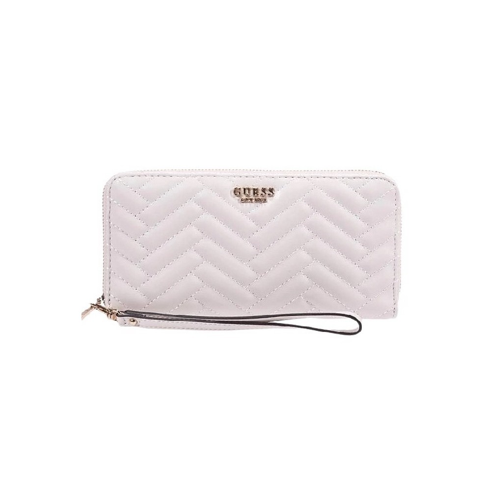GUESS ANNING SLG LARGE ZIP AROUND ΠΟΡΤΟΦΟΛΙ ΓΥΝΑΙΚΕΙΟ STONE