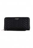GUESS ANNING SLG LARGE ZIP AROUND ΠΟΡΤΟΦΟΛΙ ΓΥΝΑΙΚΕΙΟ BLACK